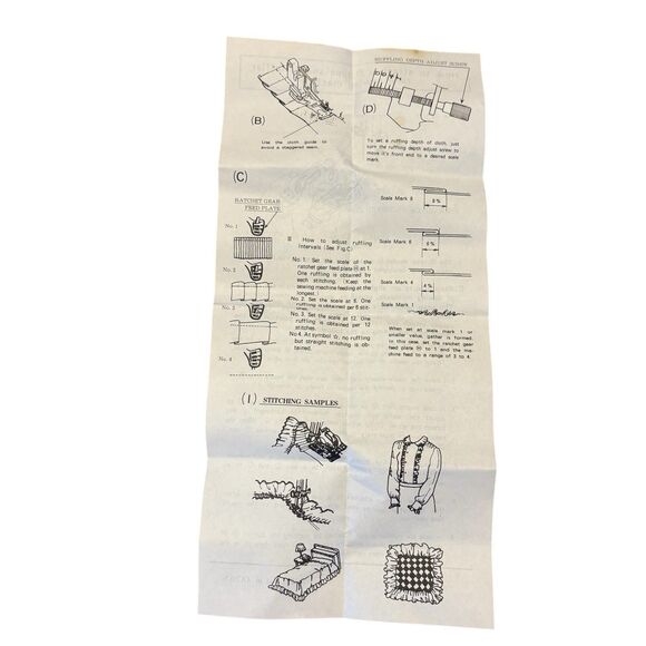 Universal Ultimate Ruffler Sewing Machine Part# 943100000 NIB - Picture 8 of 8